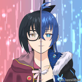 【YCH】Lumina X Azure - 2C PFP